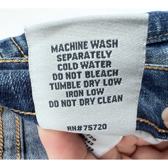 BKE Payton Jeans Womens 27x35.5 Blue Universal Fit Mid Rise Bootcut Stretch - Picture 7 of 10